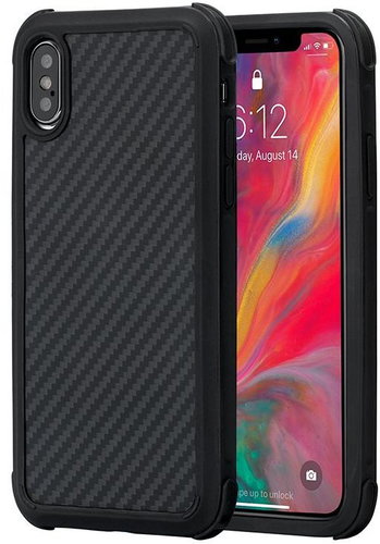 Pitaka MagCase Pro Black/Grey iPhone XS/X - Phone Cover - Main image