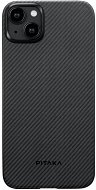 Pitaka MagEZ 4 600D Tasche Schwarz/Grau Twill iPhone 15 Plus - Handyhülle