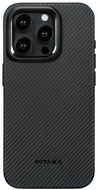 Pitaka MagEZ Pro 4 600D Case Black / Grey Twill iPhone 15 Pro - Kryt na mobil