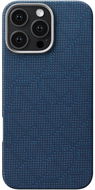 Pitaka Tactile Woven Case PTK Dark Blue iPhone 16 Pro - Kryt na mobil