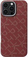 Pitaka Tactile Woven Case PTK Red Gold iPhone 16 Pro - Kryt na mobil
