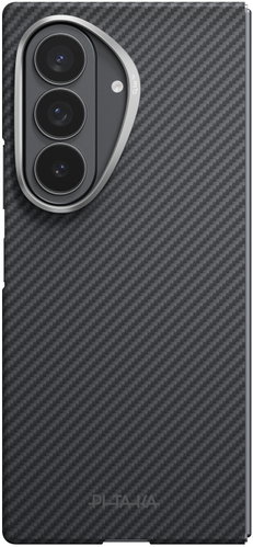Pitaka Edge Case Back Cover Black/Grey Samsung Galaxy Z Fold 8 Ultra - Phone Cover - Main image