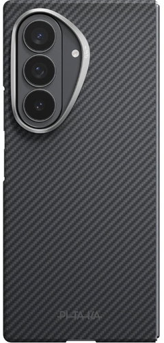 Pitaka Edge Case Back Cover with Central Axis Black/Grey for Samsung Galaxy Z Fold 8 Ultra - Phone Cover - Main image