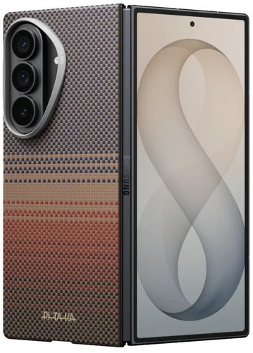 Pitaka Edge Case Full Set With Screen Protector Sunset Samsung Galaxy Z Fold 8 Ultra - Phone Cover - Main image
