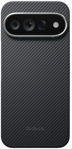 Pitaka Edge Case Black/Grey Twill Google Pixel 11/11 Pro - Phone Cover - Main image