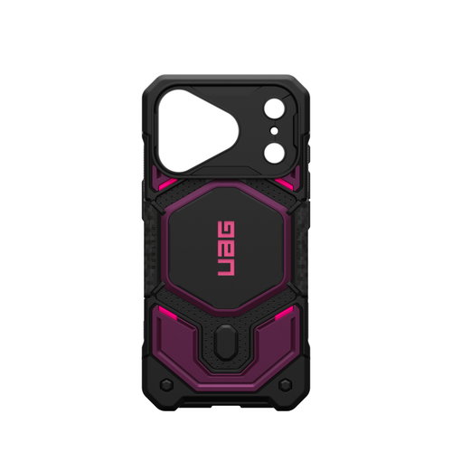 UAG Monarch Pro MagSafe Deep Purple Synth iPhone 18 Pro/17 Pro - Phone Cover - Main image