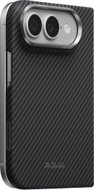 Pitaka Edge Case Back Cover Black Grey Twill iPhone Duo - Phone Cover