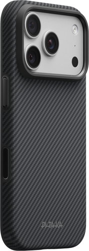 Pitaka Summa Case Black Grey Twill iPhone 18 Pro - Phone Cover - Main image