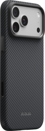 Pitaka Summa Case Black Grey Twill iPhone 18 Pro Max - Phone Cover - Main image