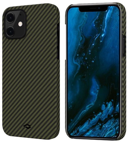 Pitaka MagEZ Black/Yellow iPhone 12 - Handyhülle - Hauptbild