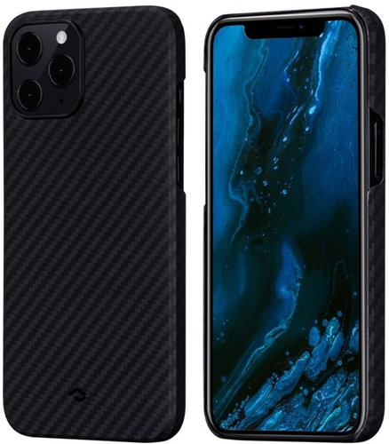 Pitaka MagEZ Black/Grey iPhone 12 Pro Max - Phone Cover - Main image