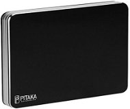 Pitaka MagWallet Aluminium Black - Hardver pénztárca