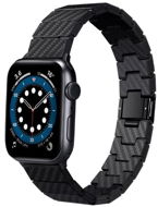 Pitaka Carbon Fibre Strap, Black/Grey, Apple Watch, 42/44/45/Ultra 49mm - Watch Strap