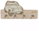 Design wooden keyring vintage 500