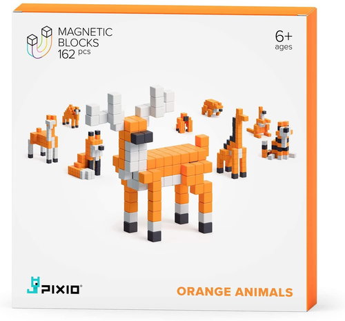 Pixio Orange Animals Smart Magnetic - Building Set - Main image