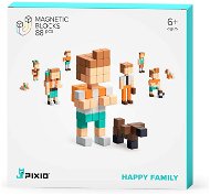 Pixio Happy Family Smart mágneses - Építőjáték