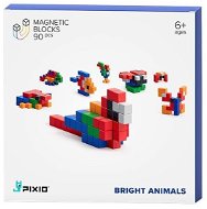 Pixio Bright Animals Smart magnetická - Stavebnica