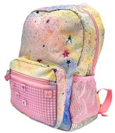 PIXIE CREW Glitternox 50 pixelů, malý batoh, růžový - Backpack