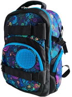 PIXIE CREW Spiral magic, 100 pixelů, studentský, modrý - School Backpack