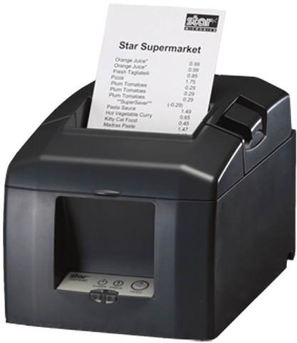 STAR TSP654U black - POS Printer - Main image