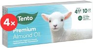 TENTO Premium Almond 4× (10×10 pcs) - Tissues