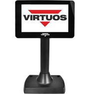 Vevőkijelző "Virtuos 7"" LCD SD700F fekete" - Zákaznický displej