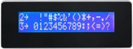 Virtuos LCD LCM 2x20 for AerPOS, Black - Customer Display