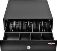 Cash Drawer Virtuos micro EK-300C Black with 24V cable - Pokladní zásuvka