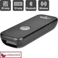 Virtuos CCD 2D Scanner Virtuos HW-856A mini, drahtlos, BT, USB-C, Tasche, schwarz - Barcode-Scanner