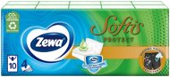 Papierové vreckovky ZEWA Sofis Protect (10 × 9 ks) - Papírové kapesníky