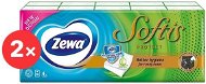 ZEWA Softis Protect 2× (10× 9 ks) - Papierové vreckovky