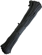 PK shop Paracord Firecord 550, 15m, Black, Flammable - Rope