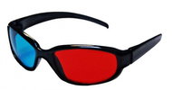 PRIME 3D GLASSES Blue-Red - Plastic 3D Glasses