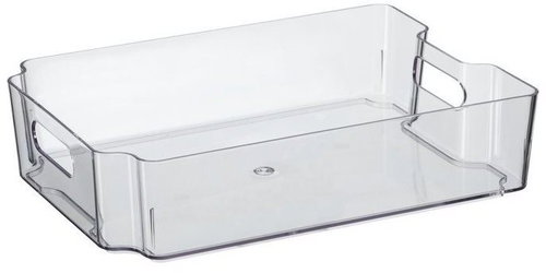 Plast Team Nuuk, 31 × 22,5 × 7,2 cm, átlátszó, közepes méretű - Hűtő rendszerező - Fő fotó