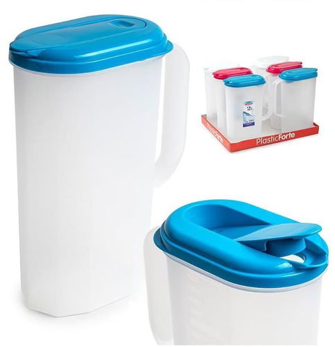 PLASTIC FORTE 2 l UH SERVI s výklopným víčkem a stupnicí - Džbán - Hlavní obrázek