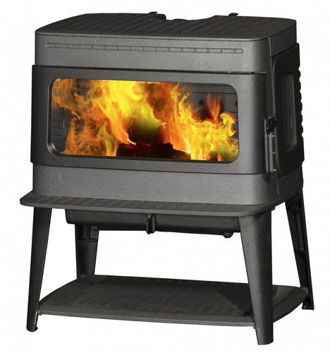 PLAMEN Cast iron fireplace stove AUTHENTIC 50 - Wood Stove - Main image