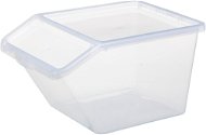 Plast Team Úložný box 40 l, 39,5 × 57,5 × 31,3 cm Basic box, čirý šikmý - Úložný box