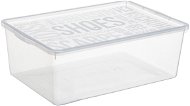 Plast Team Schuhaufbewahrungsbox 25,7 × 38,5 13,3 cm Basic Shoe Box L - Aufbewahrungsbox