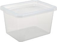 Plast Team Basic Box Tárolódoboz, 15 l, 38×28,5×21,7 cm, átlátszó - Tároló doboz