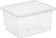 Plast Team - Úložný box 20 l, 42,5 × 33 × 21,3 cm Basic box, číry - Úložný box