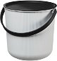 Plast Team Úložný kbelík 10 l, 27,7 × 27,1 × 25,8 cm Akita šedý - Úložný box