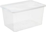 Úložný box Plast Team - Úložný box 52 l, 59,5 × 39,5 × 31 cm Basic box, číry - Úložný box