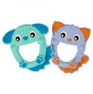 Playgro - Silikonová kousátka zvířátka - Kousátko