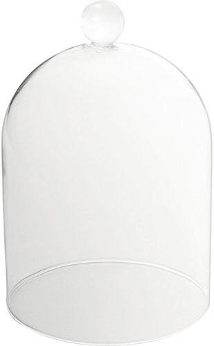 PLAYGROUND Glass Cloche, height 12.5cm, diameter 8.6cm - Food Cover - Main image
