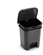Plastic Forte SMART Kôš na odpad 7,5 l ČIERNY s vložkou a pedálom - Odpadkový kôš