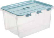 Plast Team Probox Fliplid Úložný box 50 l, 45,5 × 29,1 × 57,3 cm čirý - Úložný box
