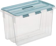 Plast Team Probox Fliplid - 14l, 24,3 × 23,9 × 38,4cm, átlátszó - Tároló doboz