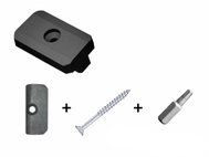 PLASTICO Decking Board Mounting Clip Set with Screws 5mm, 1000pcs - WPC Accessory