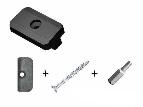 PLASTICO Installation Clip Set for Decking Boards 5mm with Screws, 3000 pcs - WPC Accessory - Main image