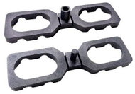 PLASTICO Premium Decking Board Spacers 4mm gap, 3000pcs - WPC Accessory